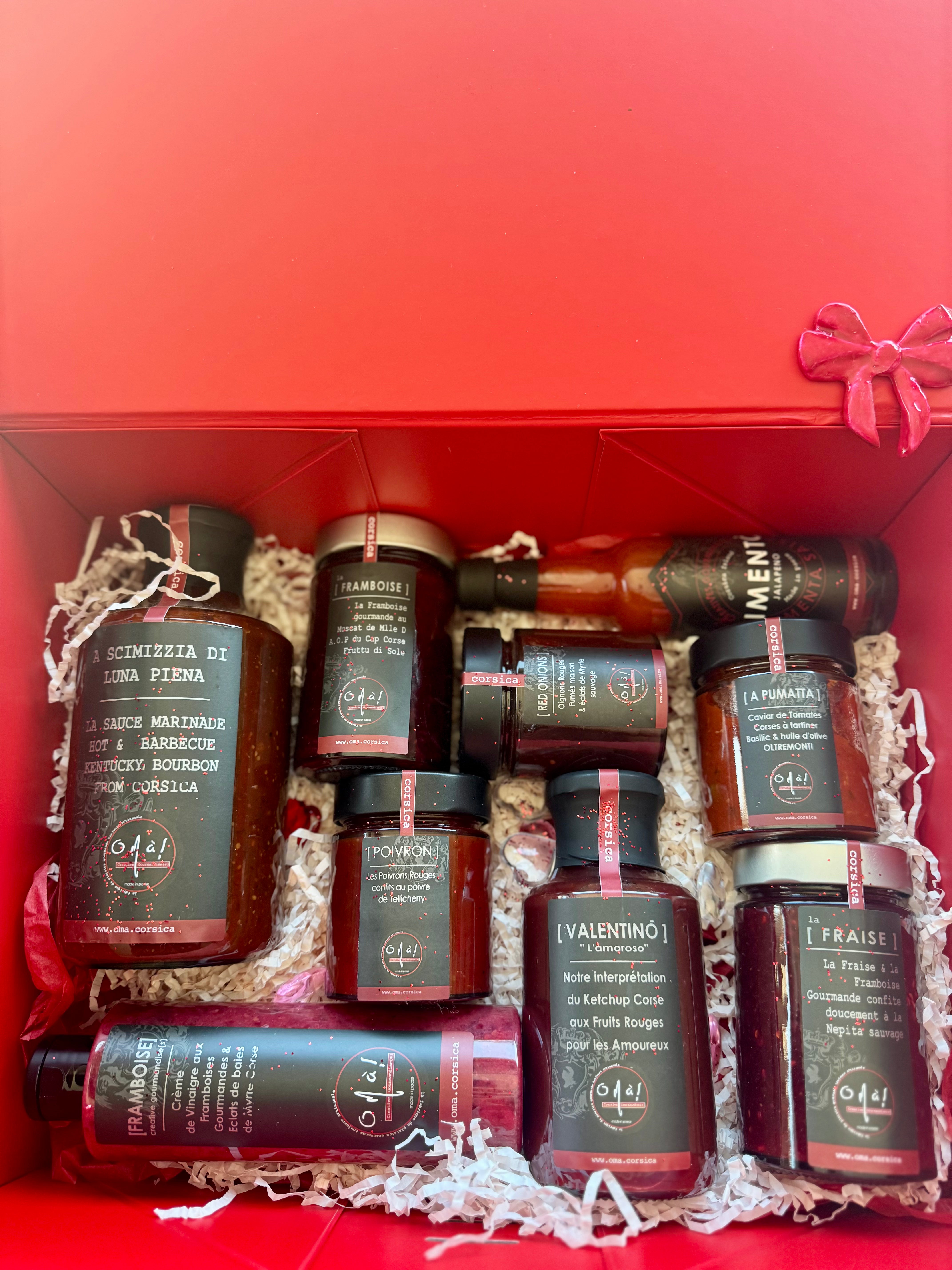 COFFRET ST VALENTIN tout Rouge