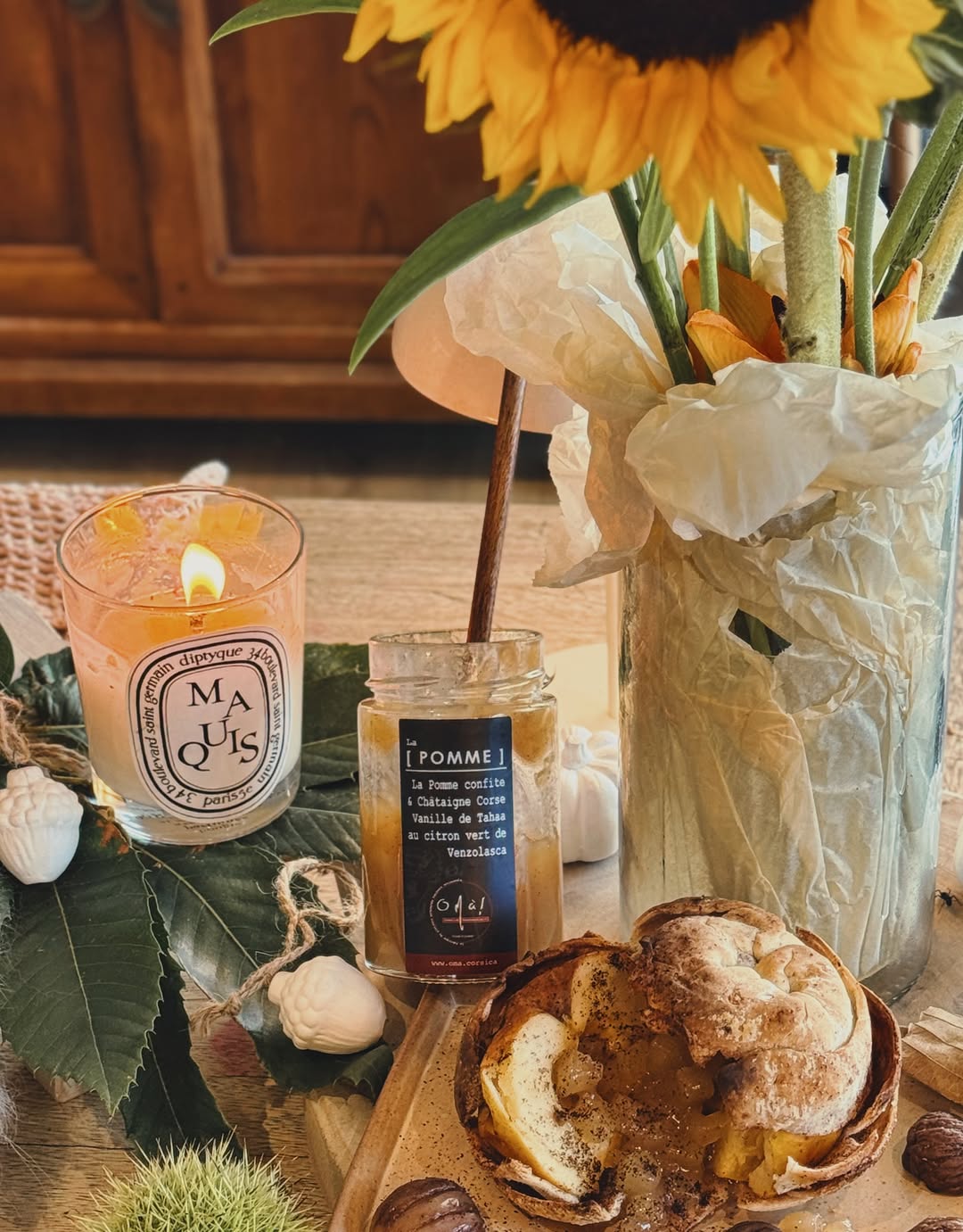 POMME CHATAIGNE VANILLE TAHAA