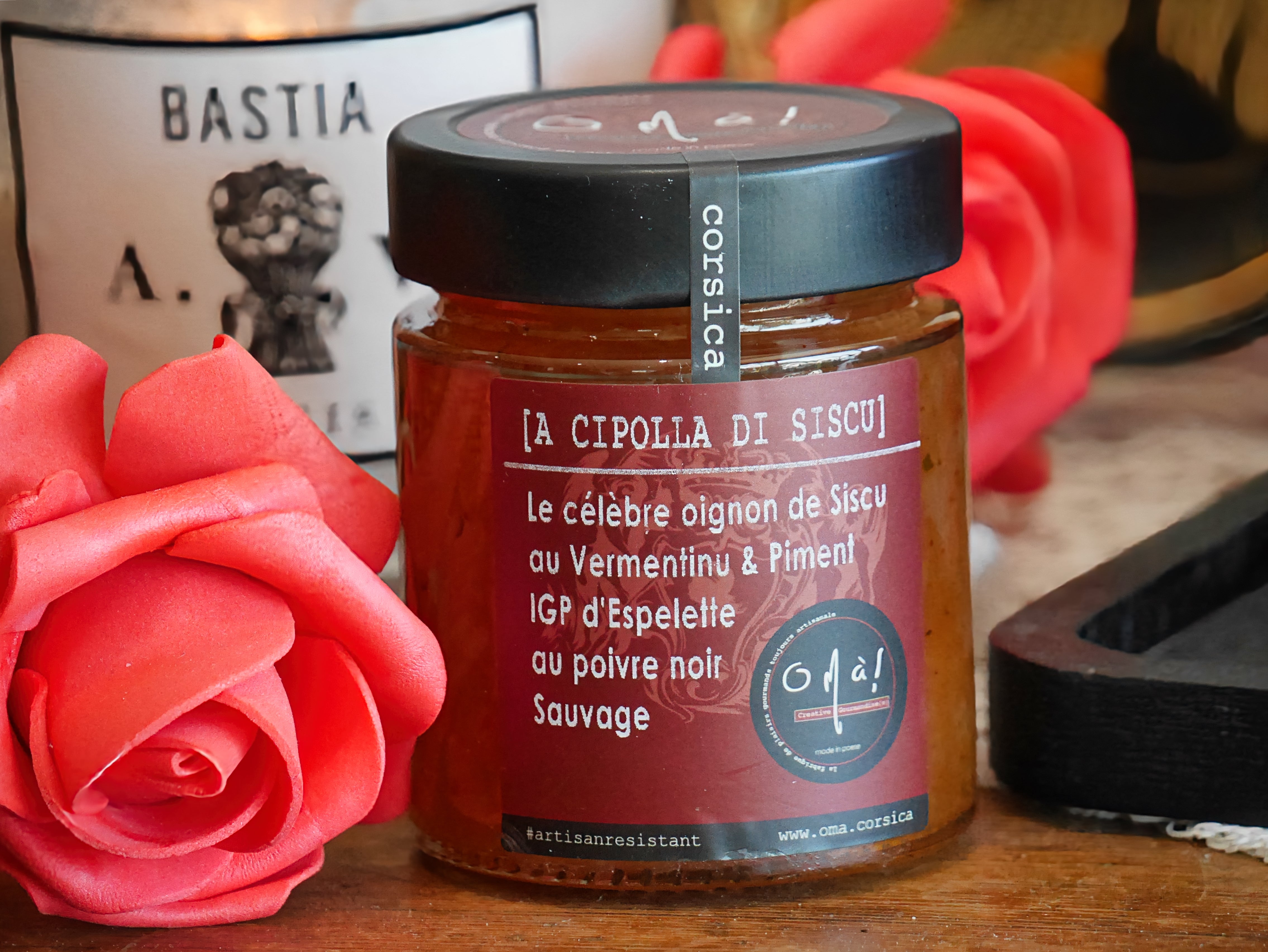 OIGNON DE SISCU & PIMENT D'ESPELETTE VERMENTINU