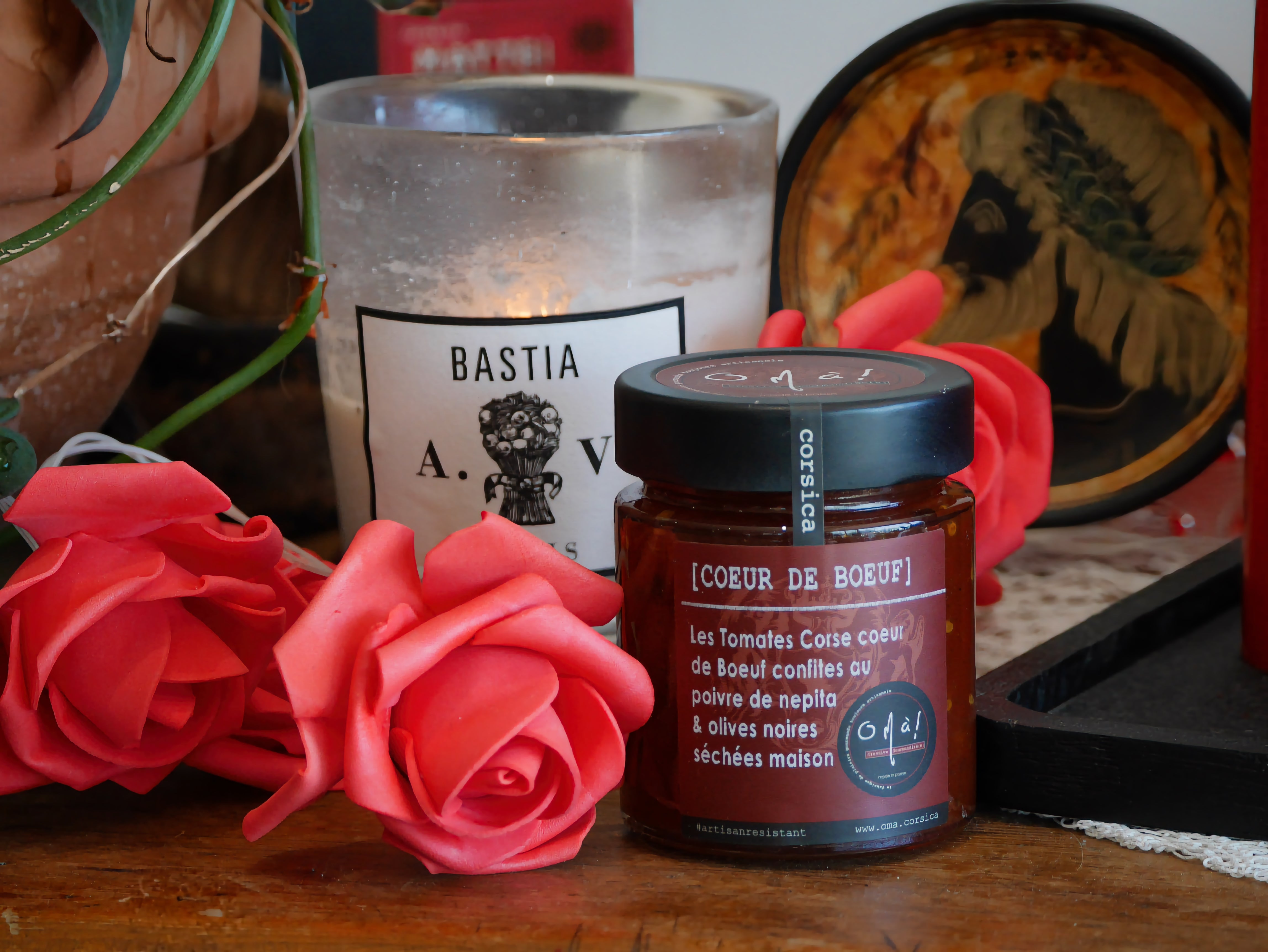 TOMATE COEUR DE BOEUF CORSES & POIVRE DE ROMARIN