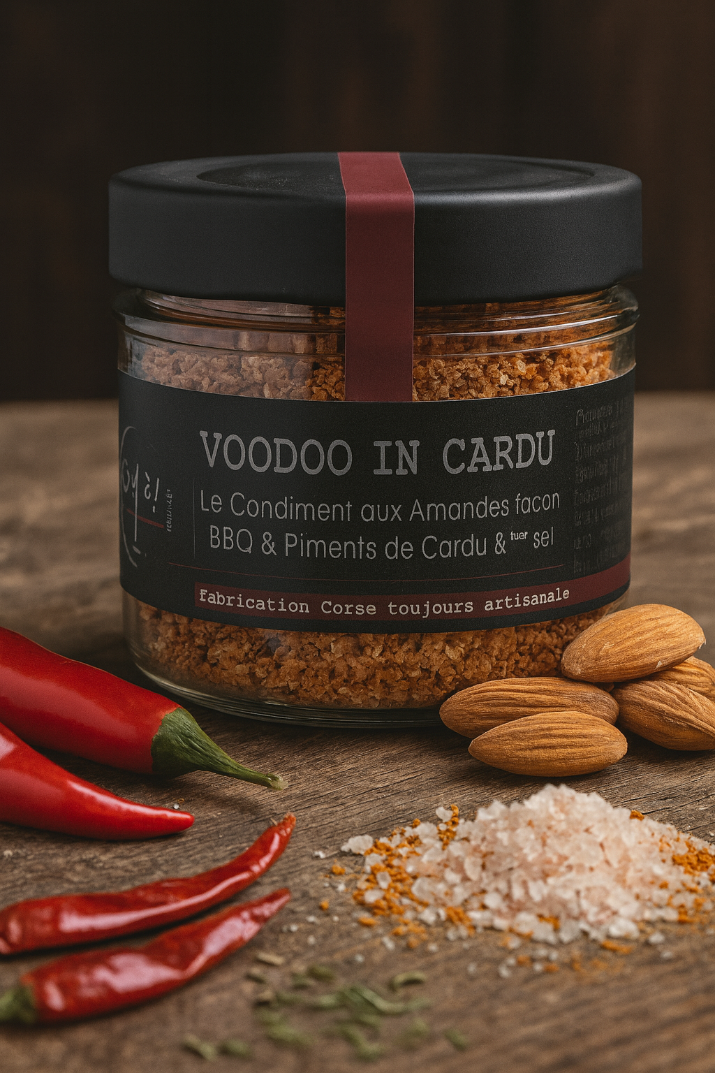[VOODOO IN CARDU] AMANDES GRILLÉES & BBQ AU SEL