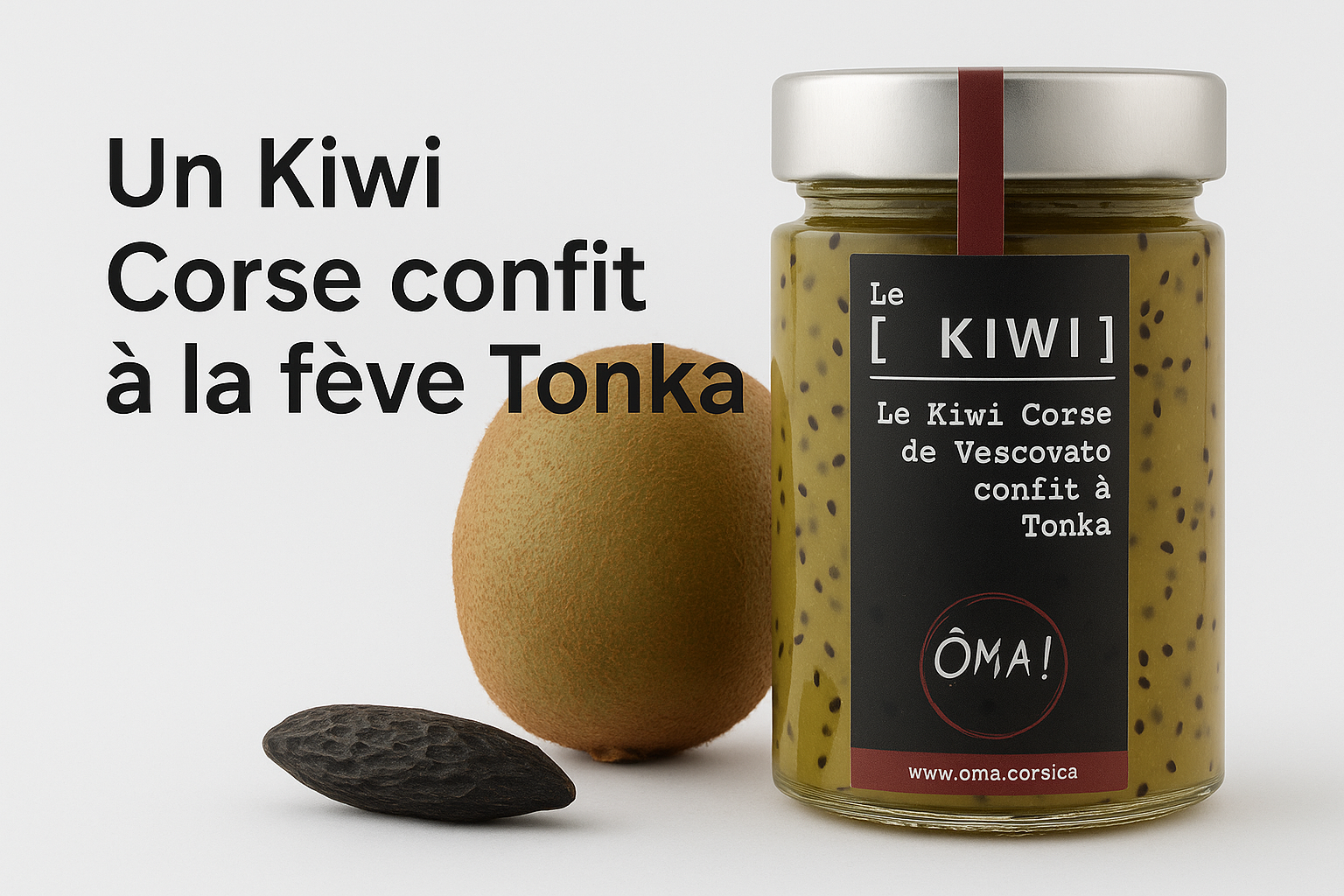 KIWI CONFIT ET FEVES TONKA