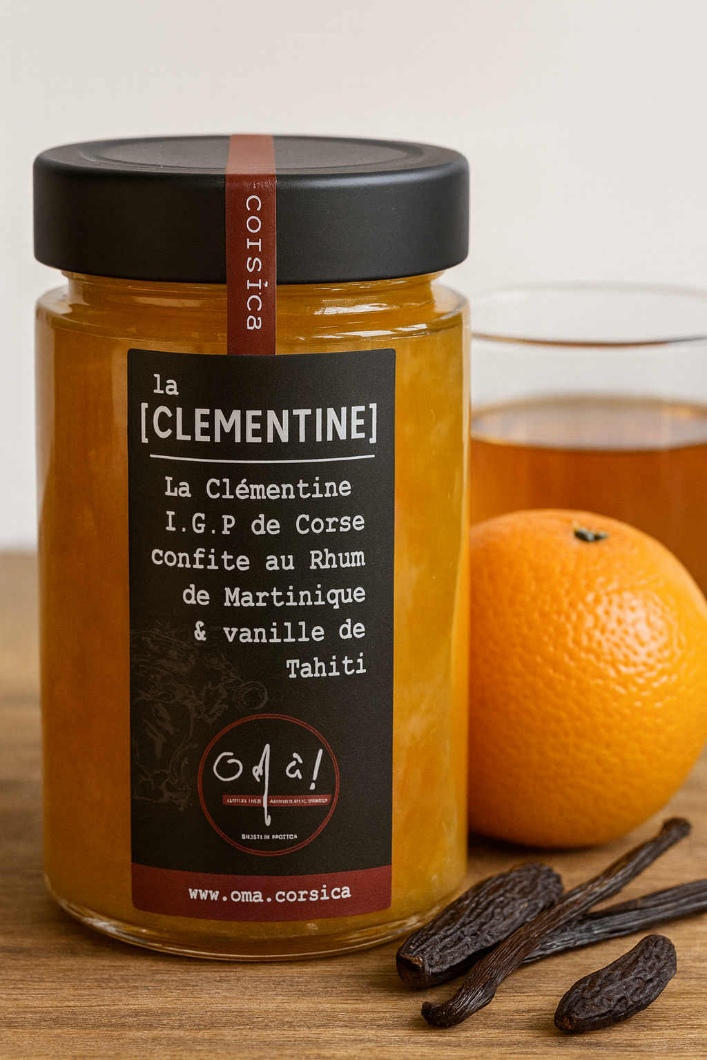 CLEMENTINE IGP CONFITE AU R.... BLANC VANILLE DE TAHITI