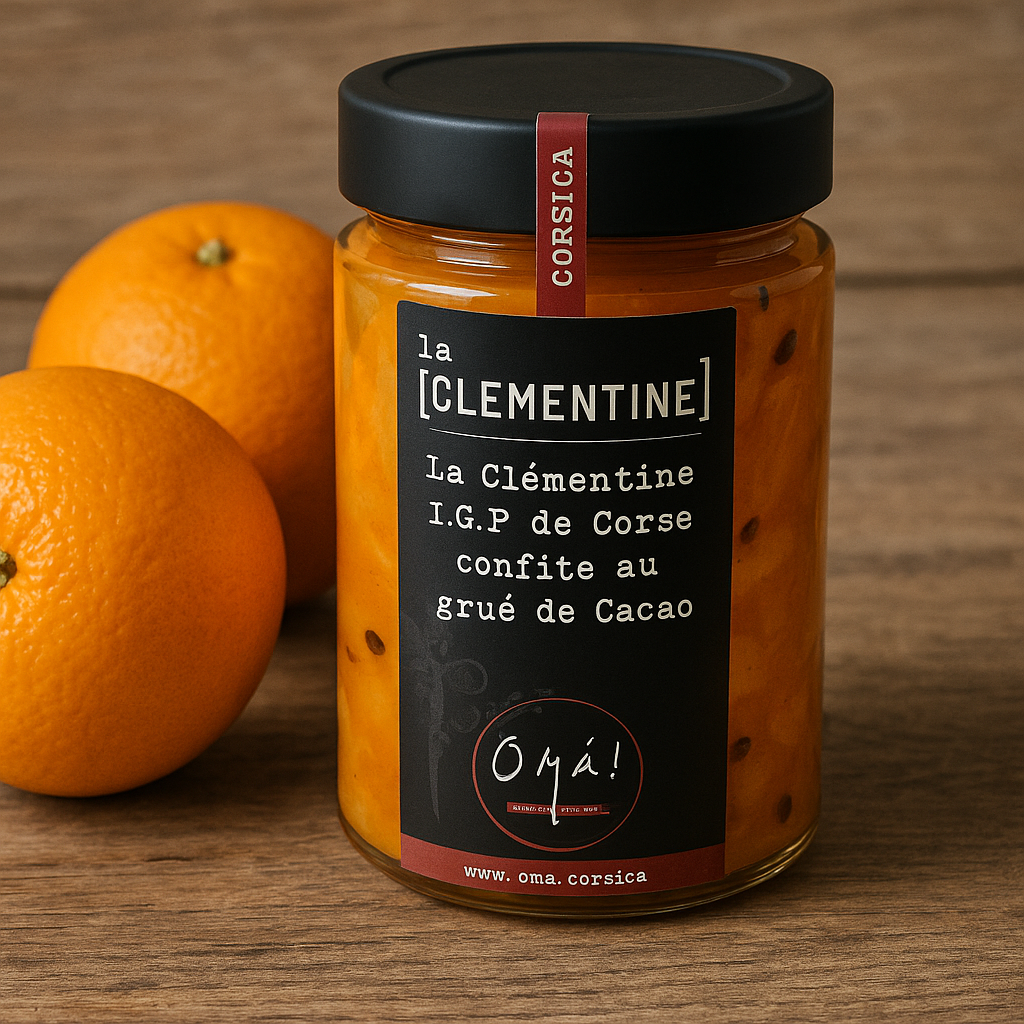CLÉMENTINE CORSE AU GRUÉ DE CACAO