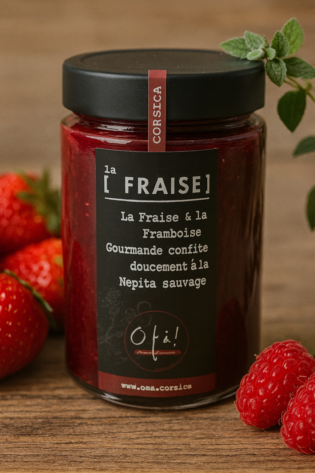 FRAISE FRAMBOISE & NEPITA SAUVAGE