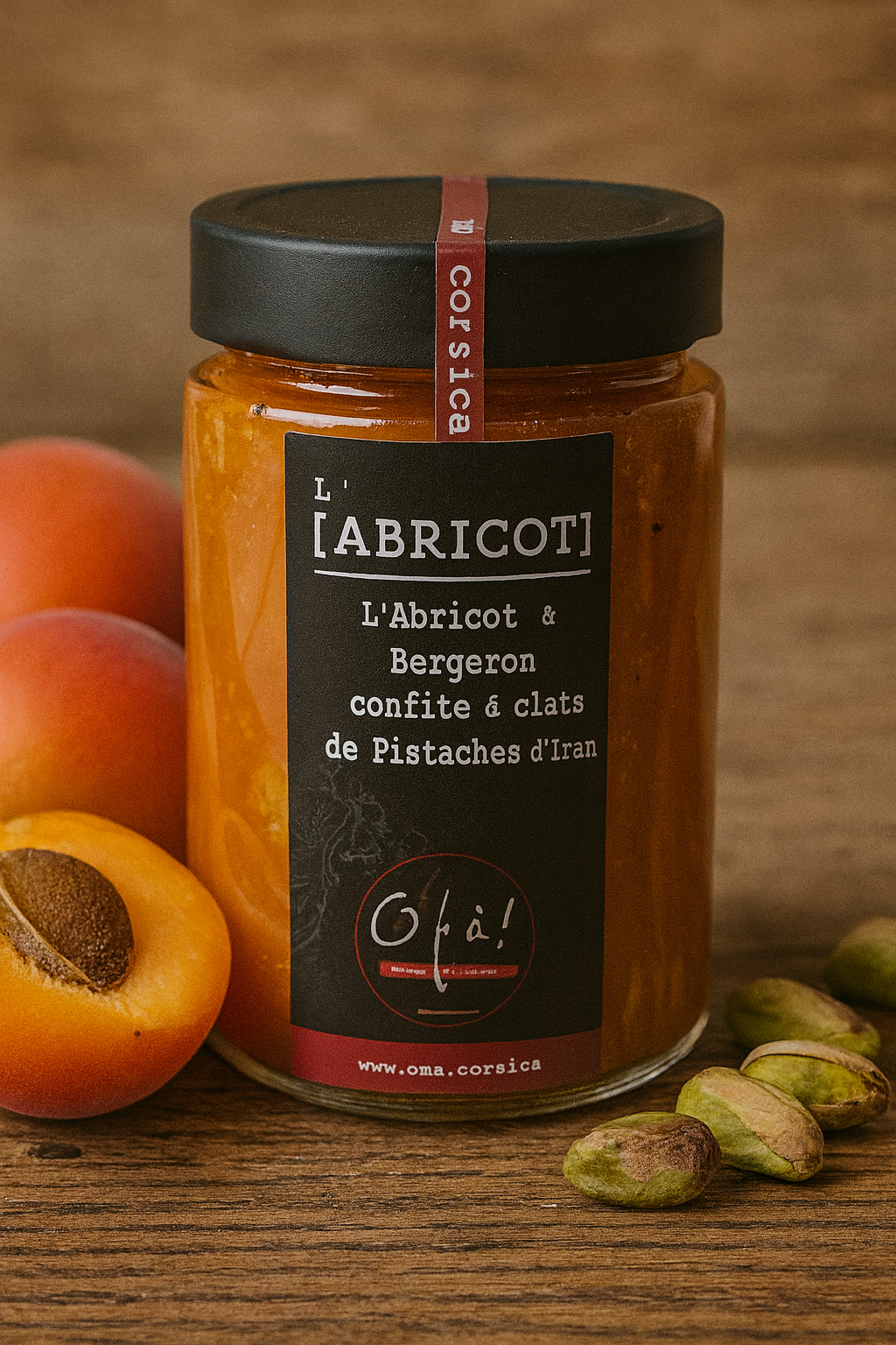 ABRICOT CORSES ECLATS DE PISTACHES