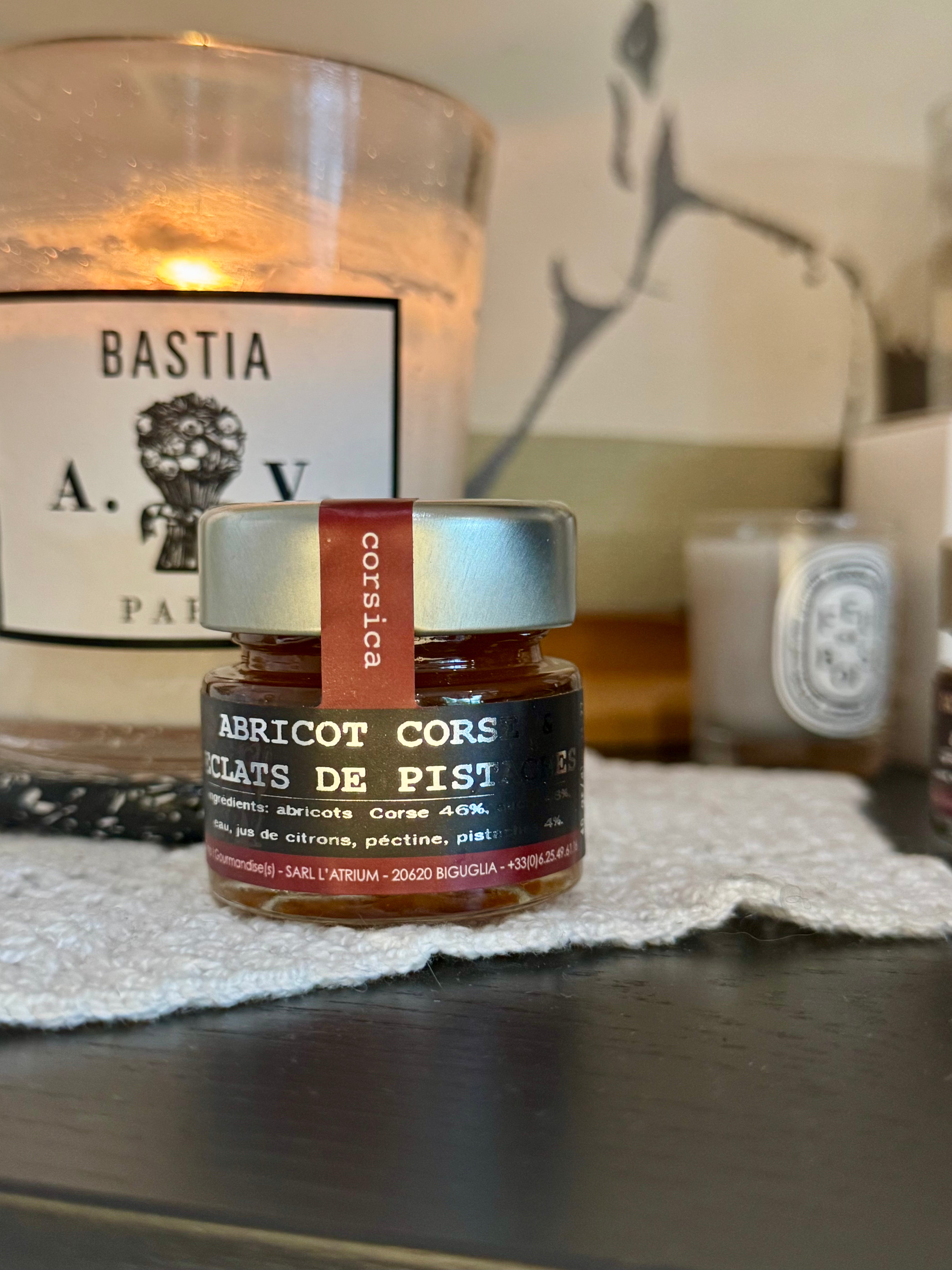 ABRICOT CORSES ECLATS DE PISTACHES