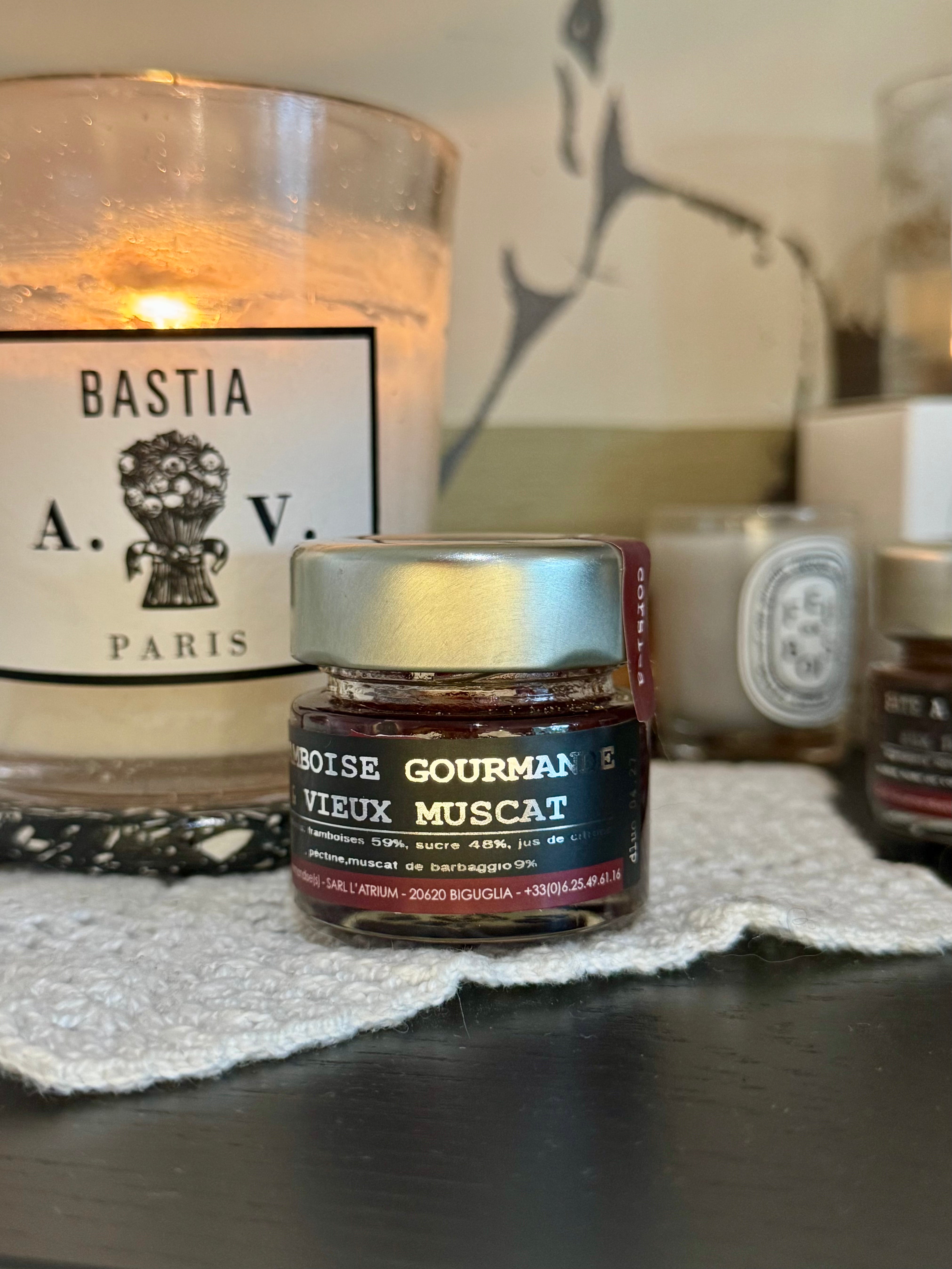 FRAMBOISE AU VIEUX MUSCAT DE BARBAGHJU