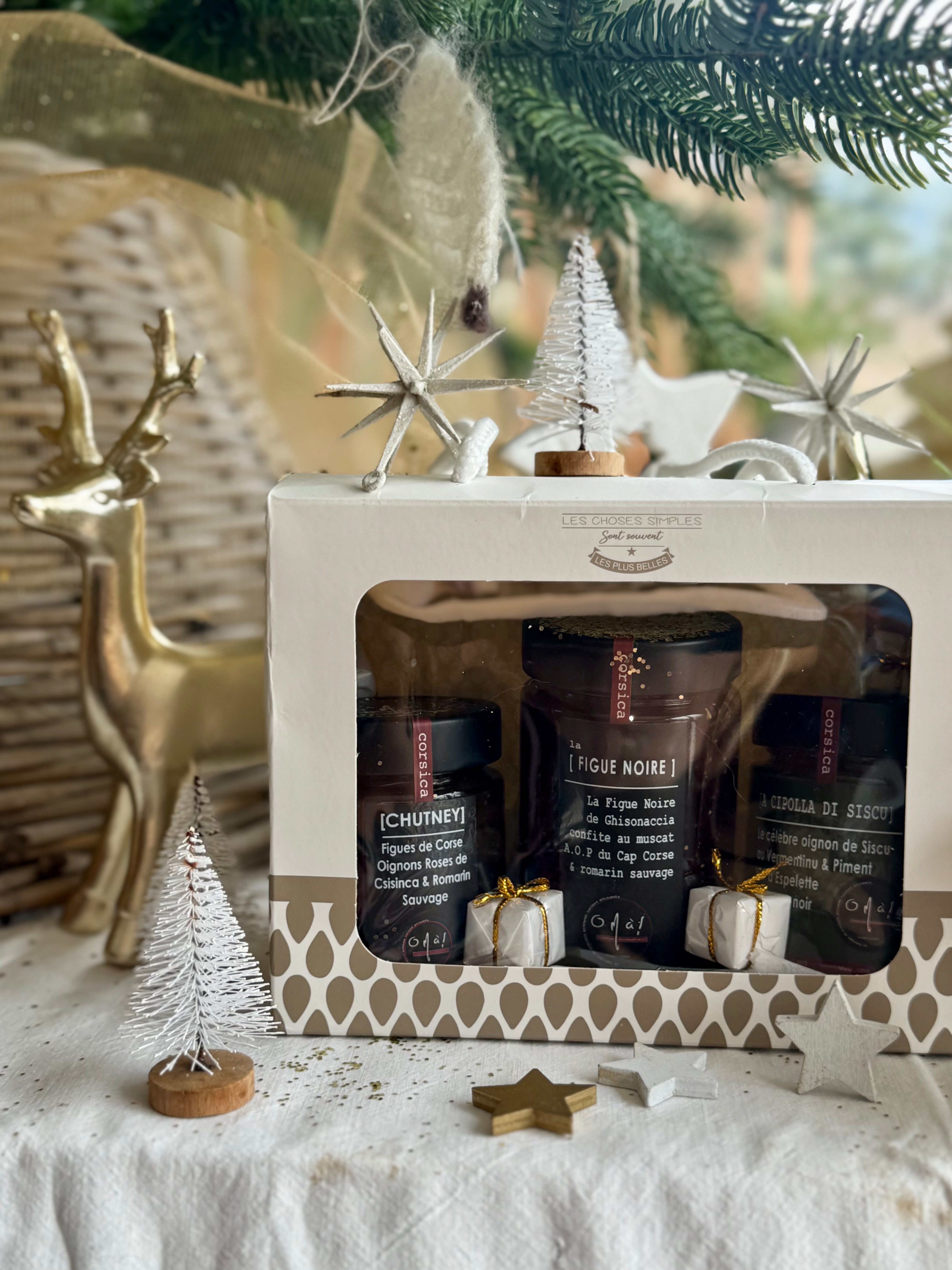 COFFRET de NOËL spécial assortiment pour FOIE-GRAS