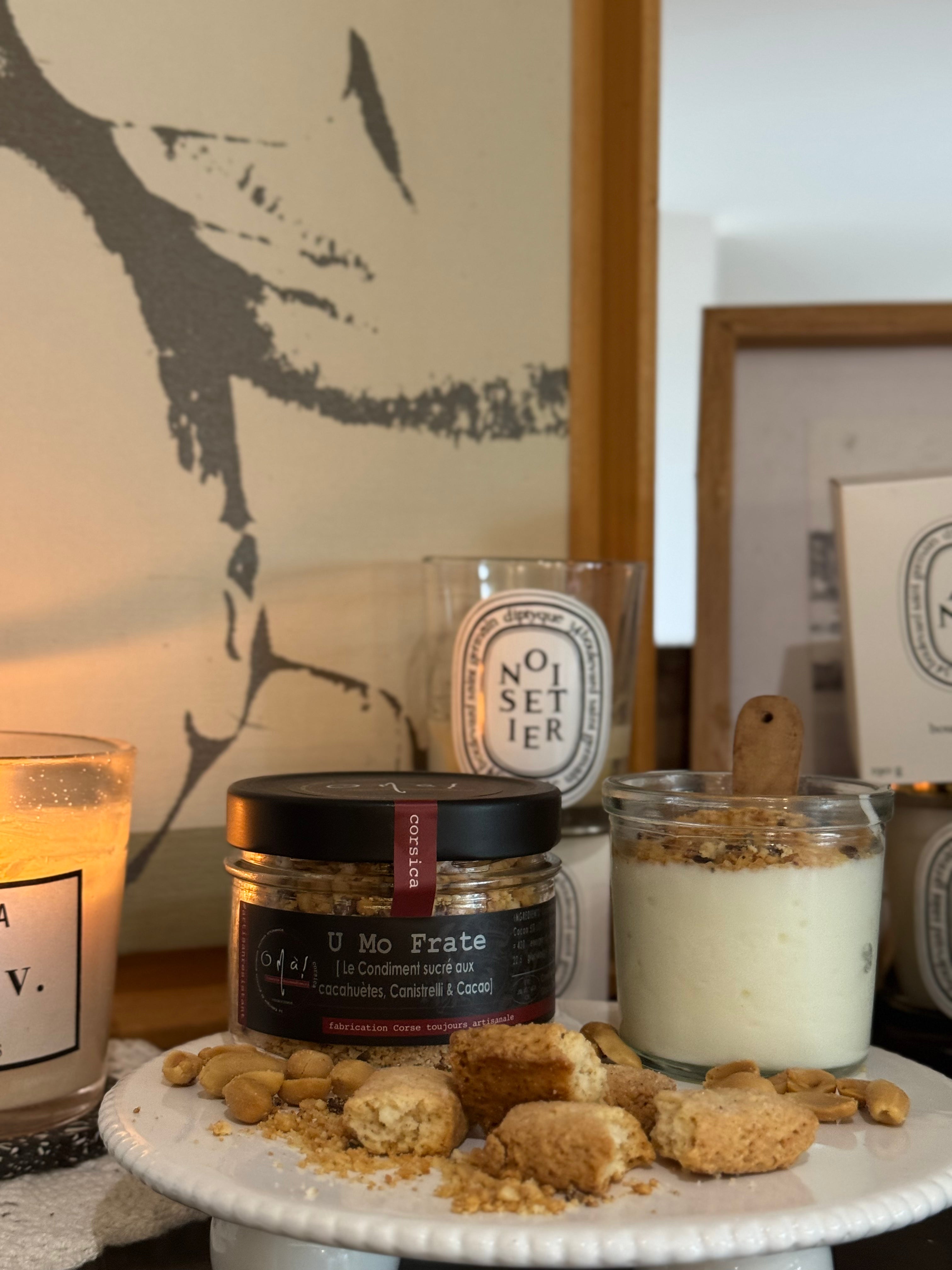 U Mo Frate : le Condiment Sucrés aux cacahuètes Canistrelli & Cacao