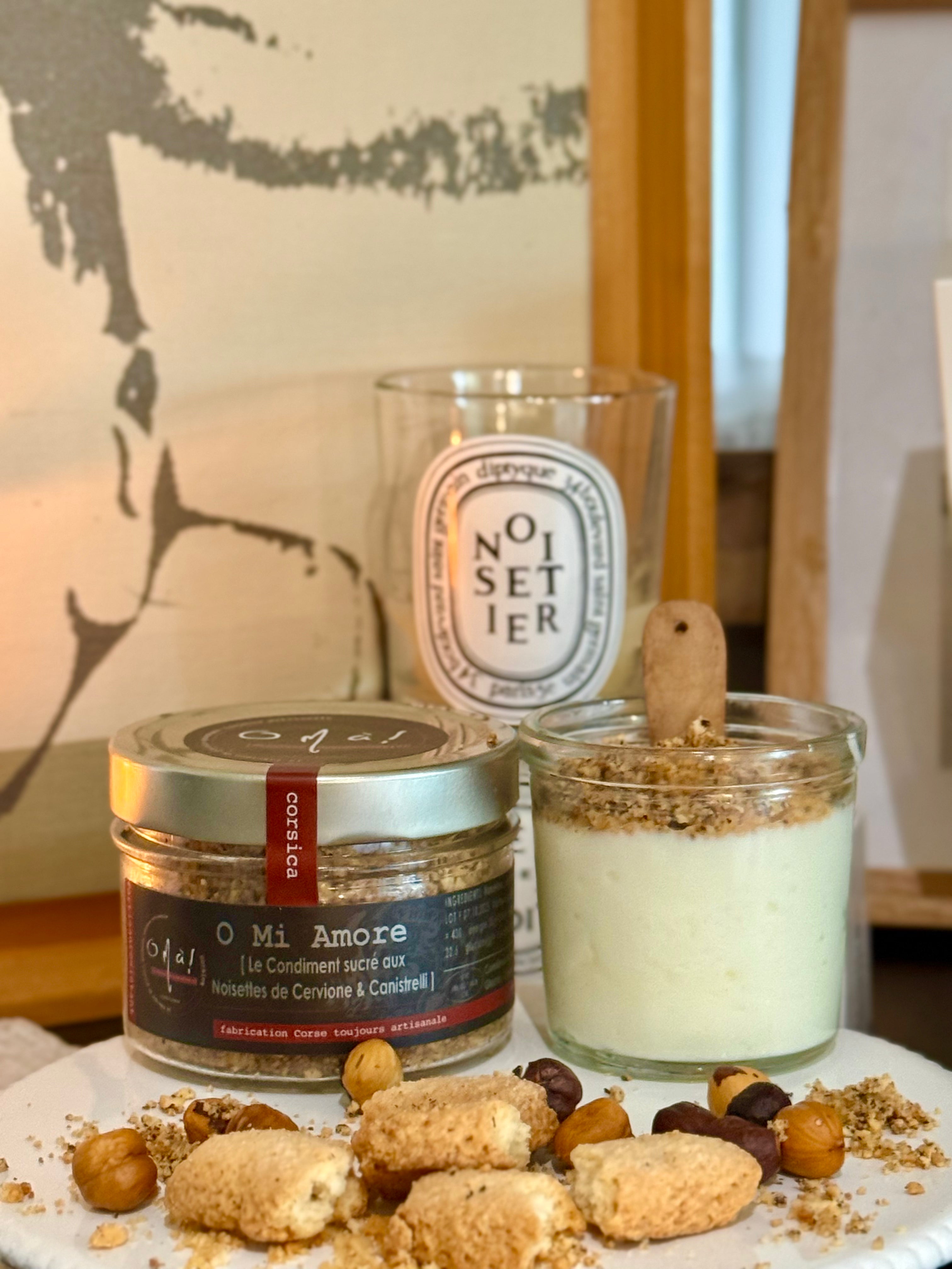 O Mi Amore : le Condiment Sucrés aux noisettes de Cervioni & canistrelli