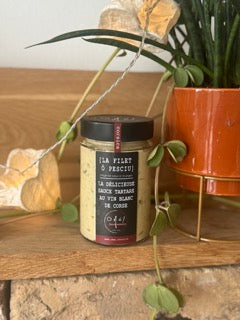[U MIÓ FILET Ô PESCIU] LA SAUCE TARTAREau VIN BLANC de CORSE
