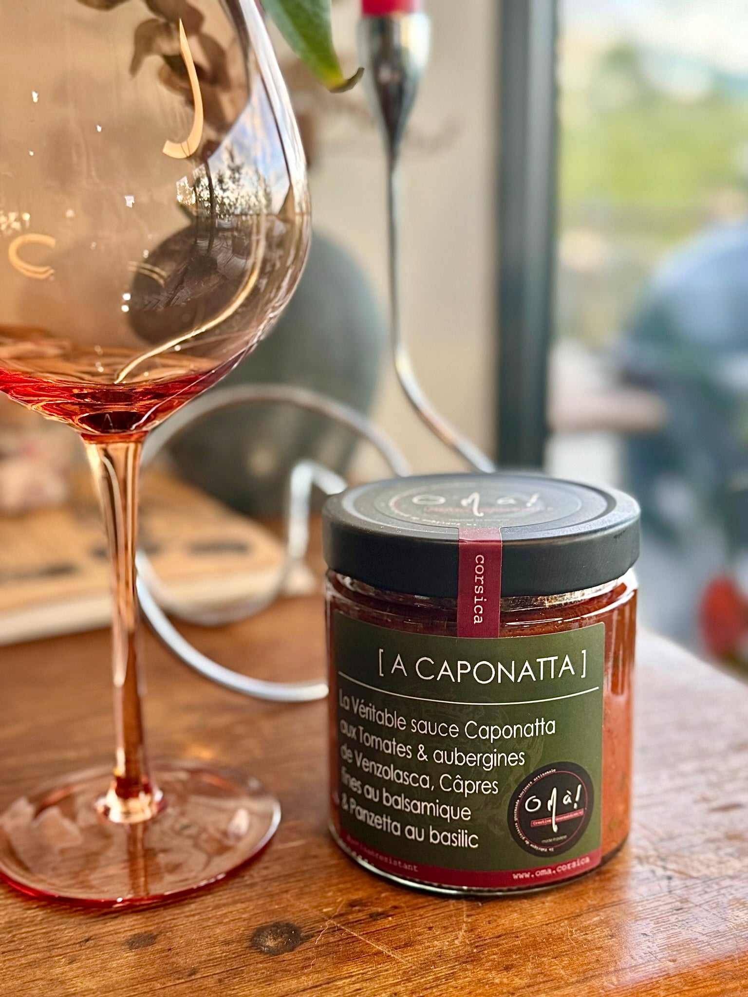 SAUCE D'AUBERGINES & PANZETTA FAÇON CAPONATA*