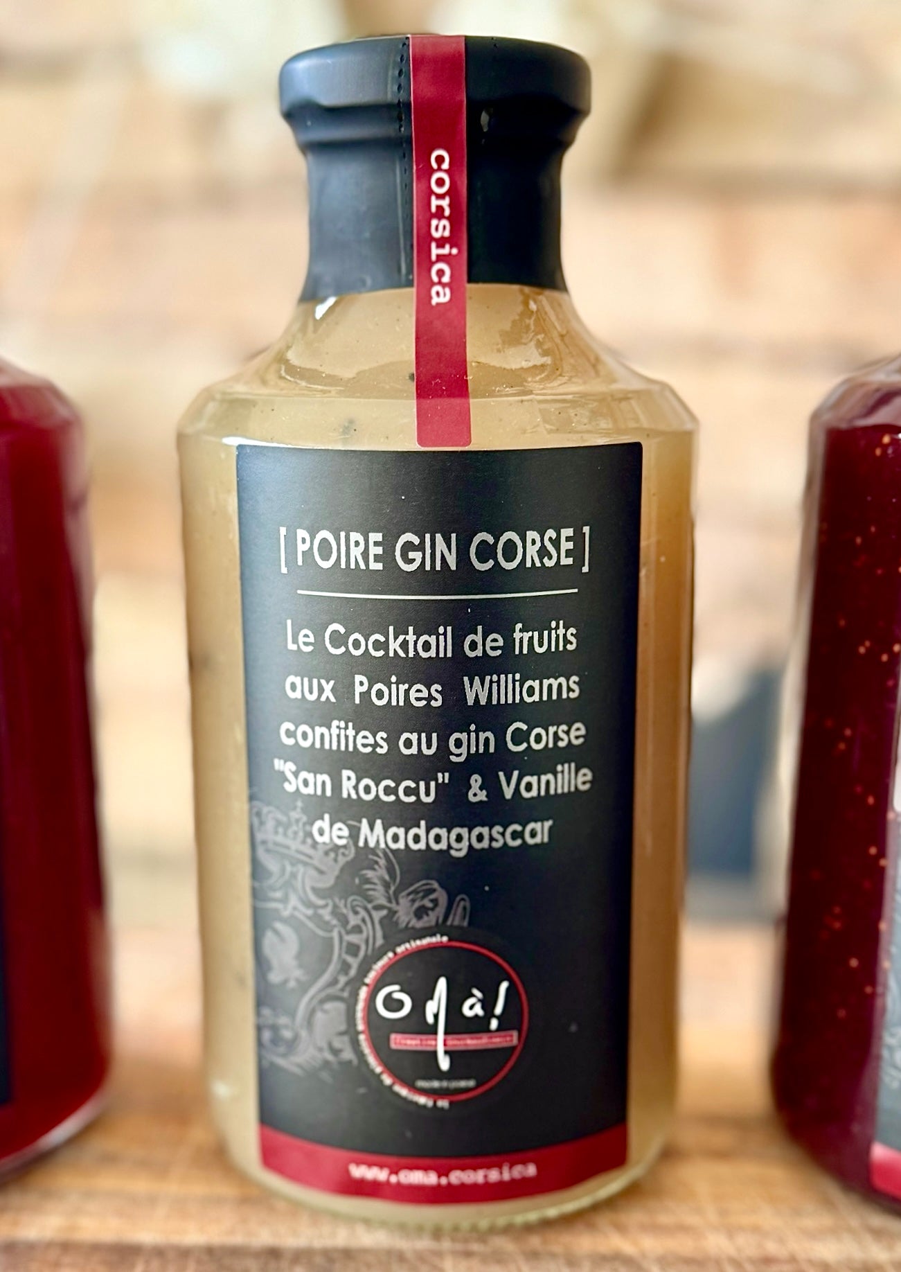 COCKTAIL DE POIRE WILLIAMS GIN & VANILLE*