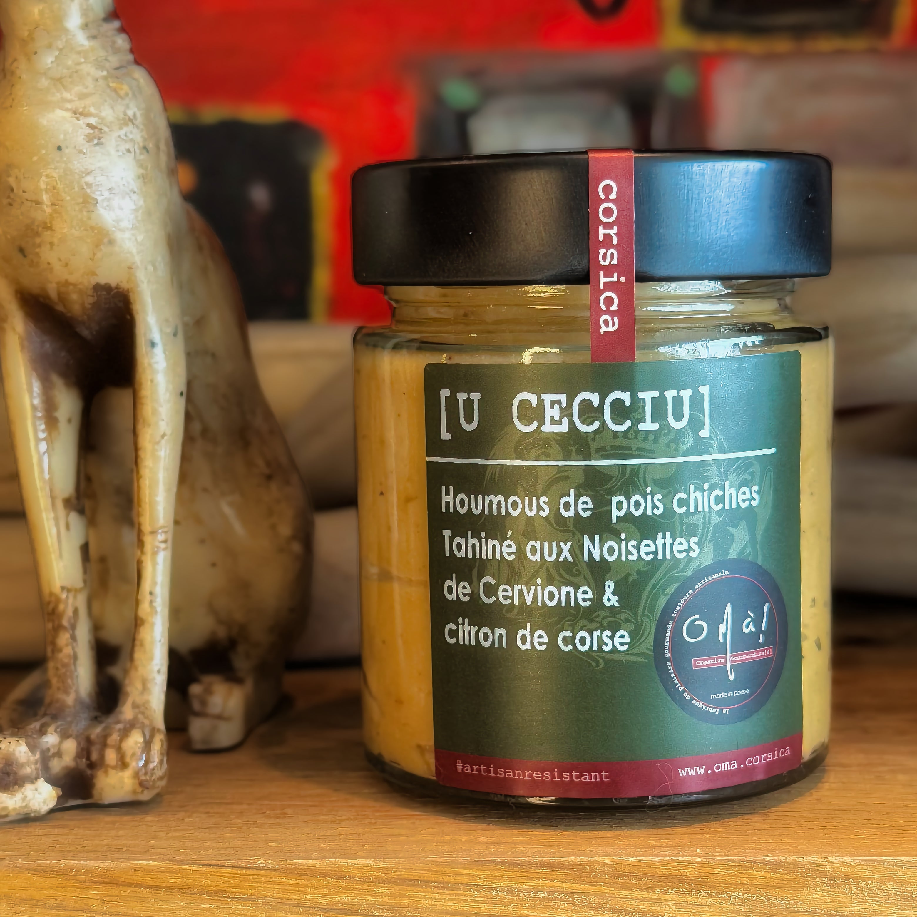[U CECCIU] LE HOUMOUS AUX POIS CHICHES ET NOISETTES