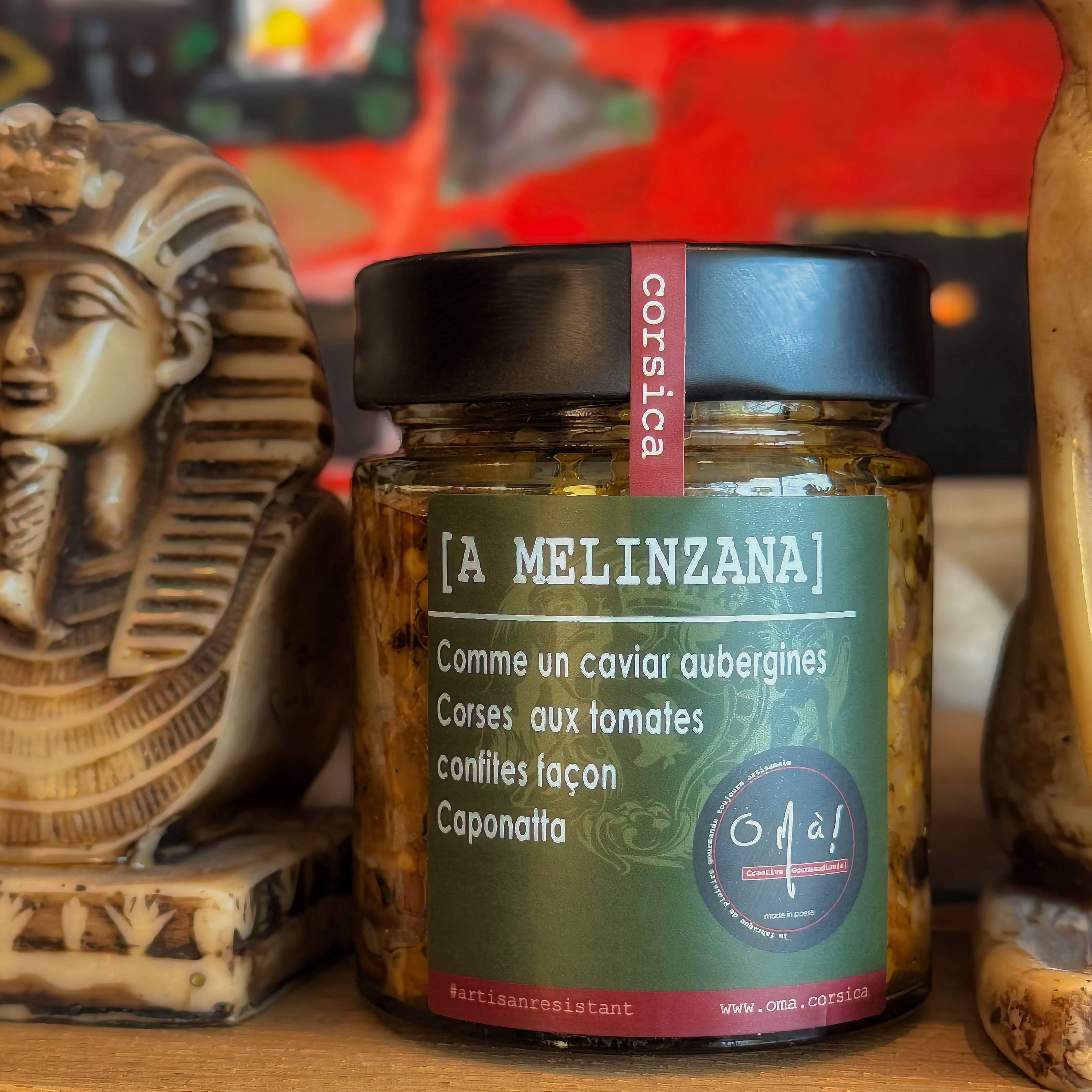[A MELINZANA] CAVIAR AUX AUBERGINES FAÇON CAPONATTA