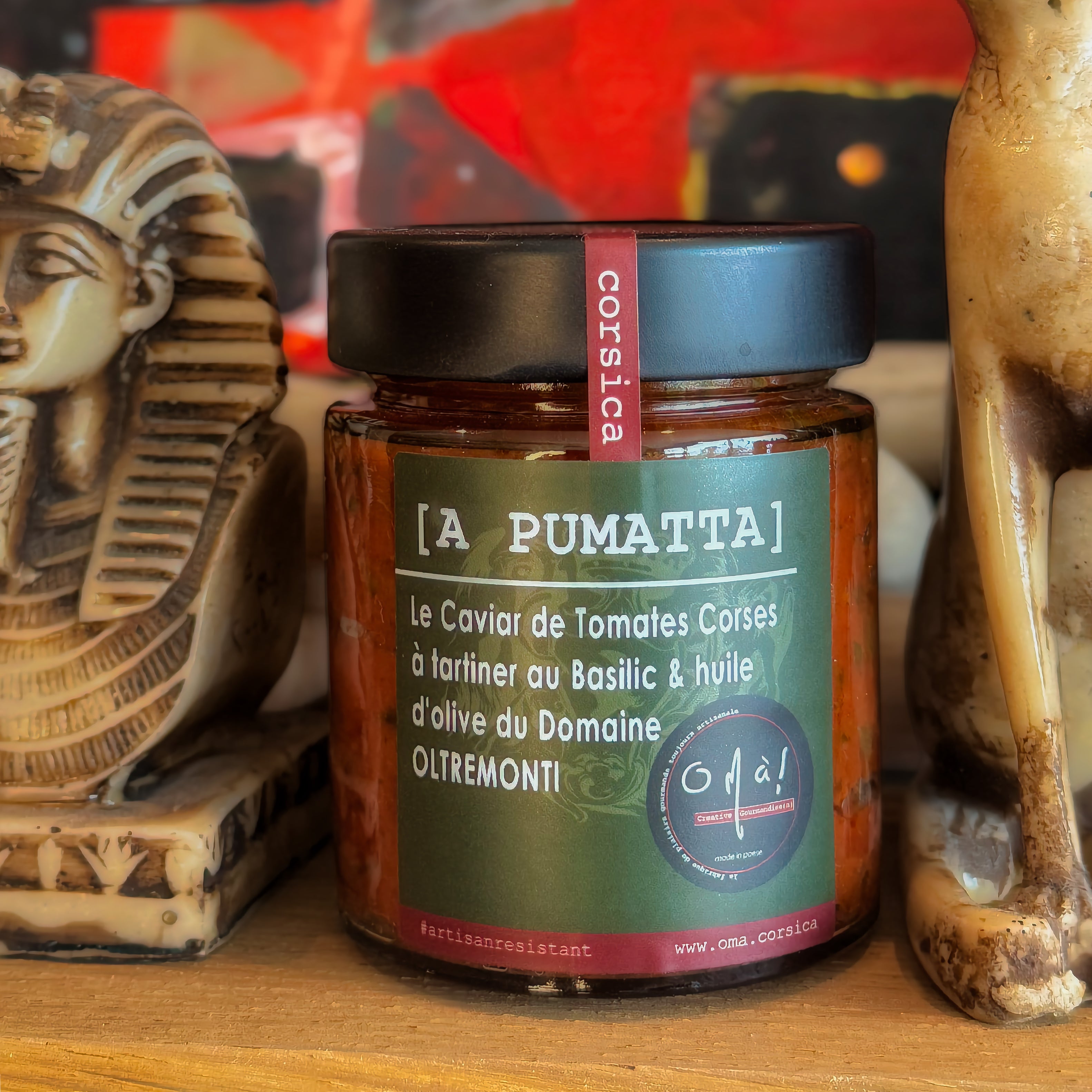 A PUMATTA Caviar de Tomates Corses à tartiner