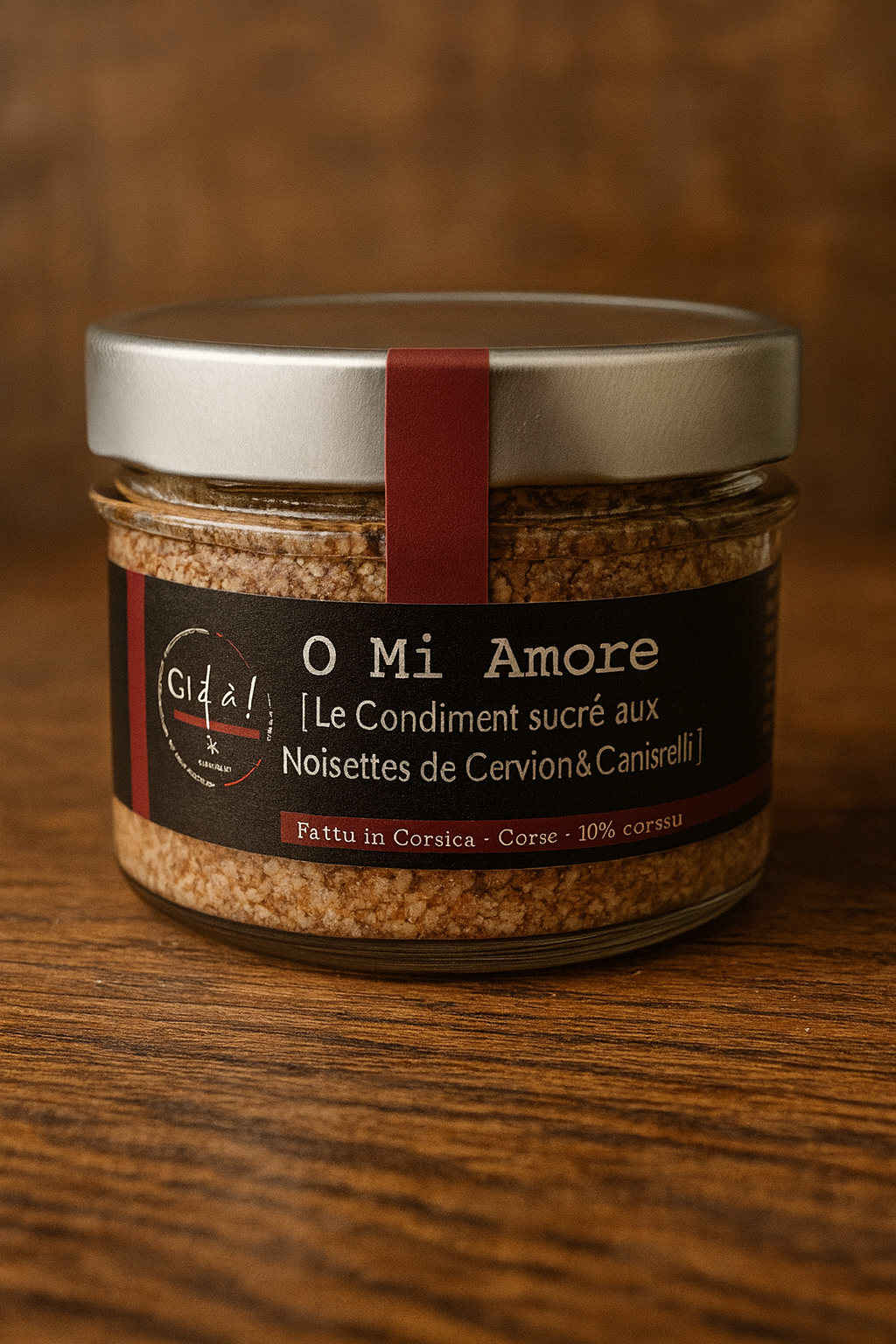 O Mi Amore : le Condiment Sucrés aux noisettes de Cervioni & canistrelli