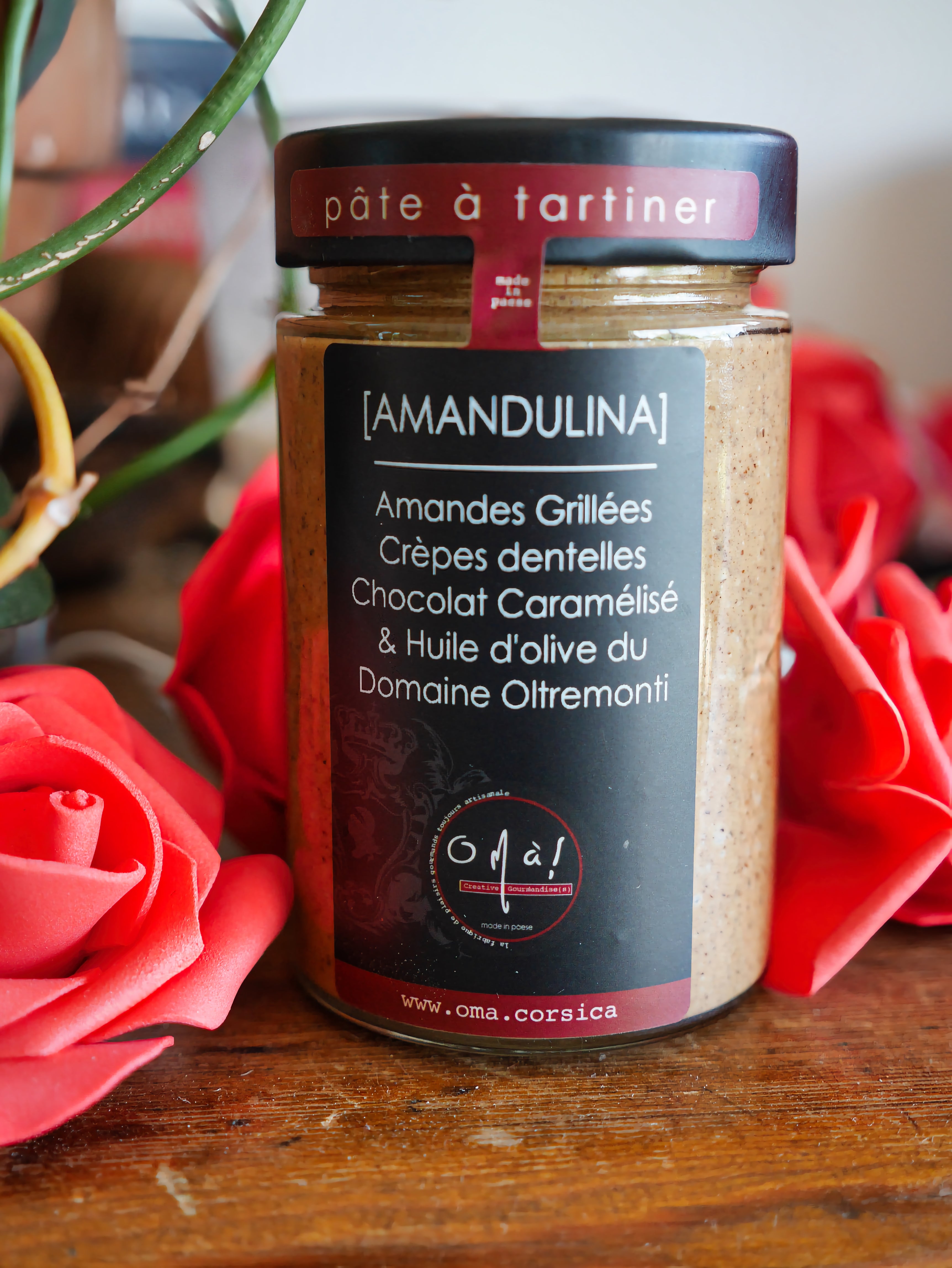 [L'AMANDULINA] AMANDES LAIT CARAMÉLISÉ FEUILLETINE HUILE D'OLIVE