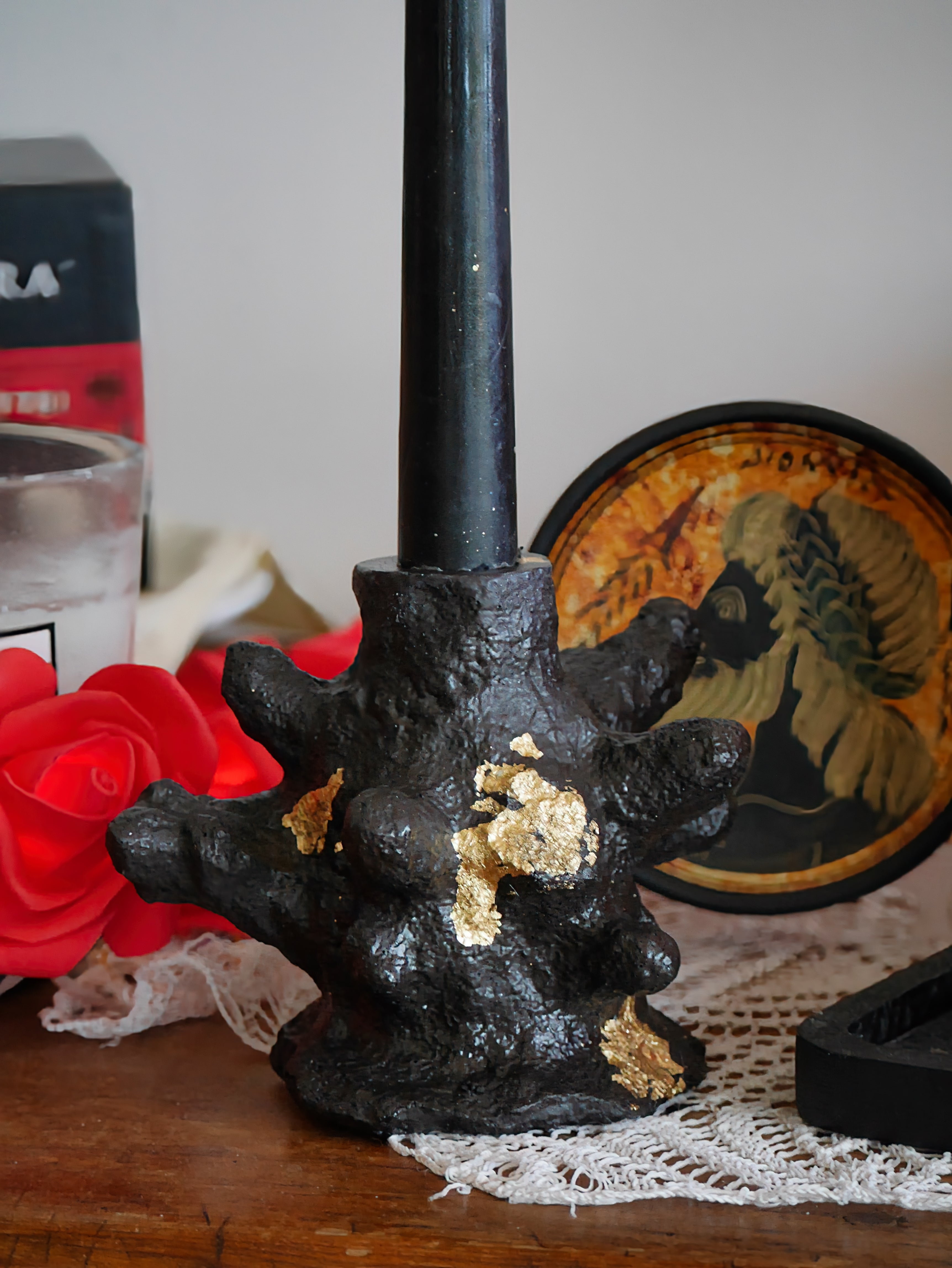 Bougeoir d'Été by O Mà ! noir & doré