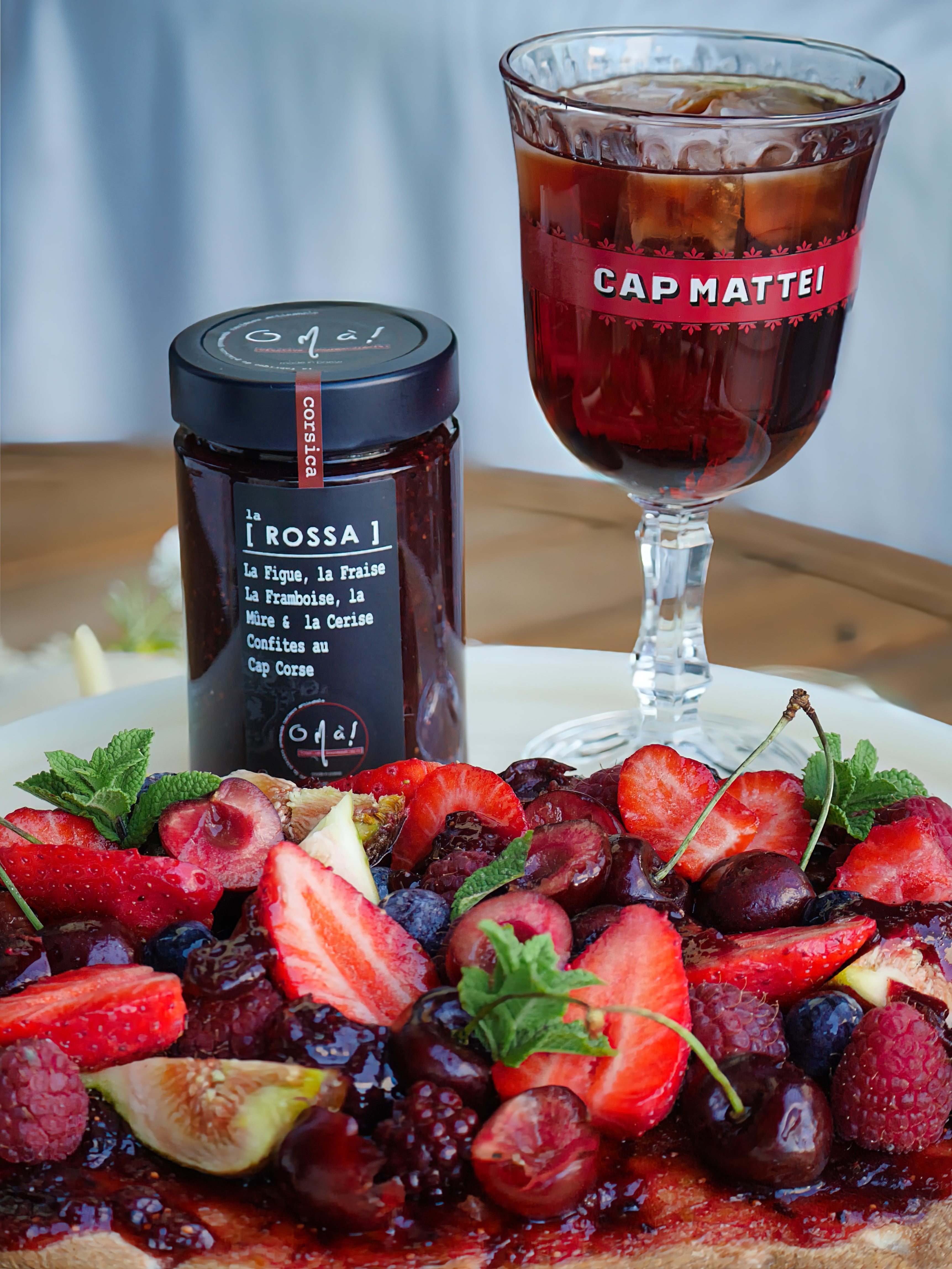 ROSSA (fraises, framboises, figues, cerises)