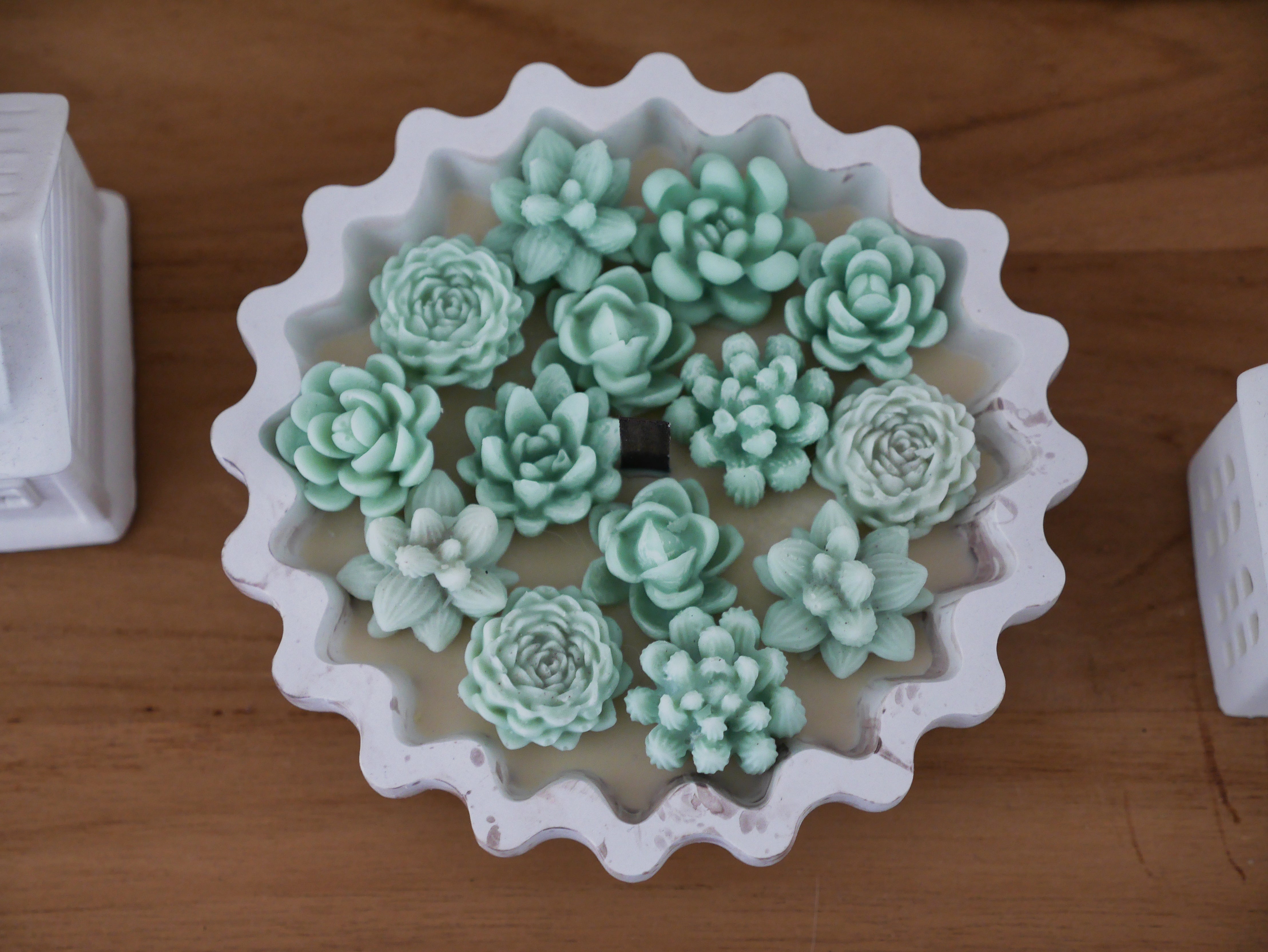 Crassula Candela – Bougie artisanale Ubi Bene Atelier × O Mà
