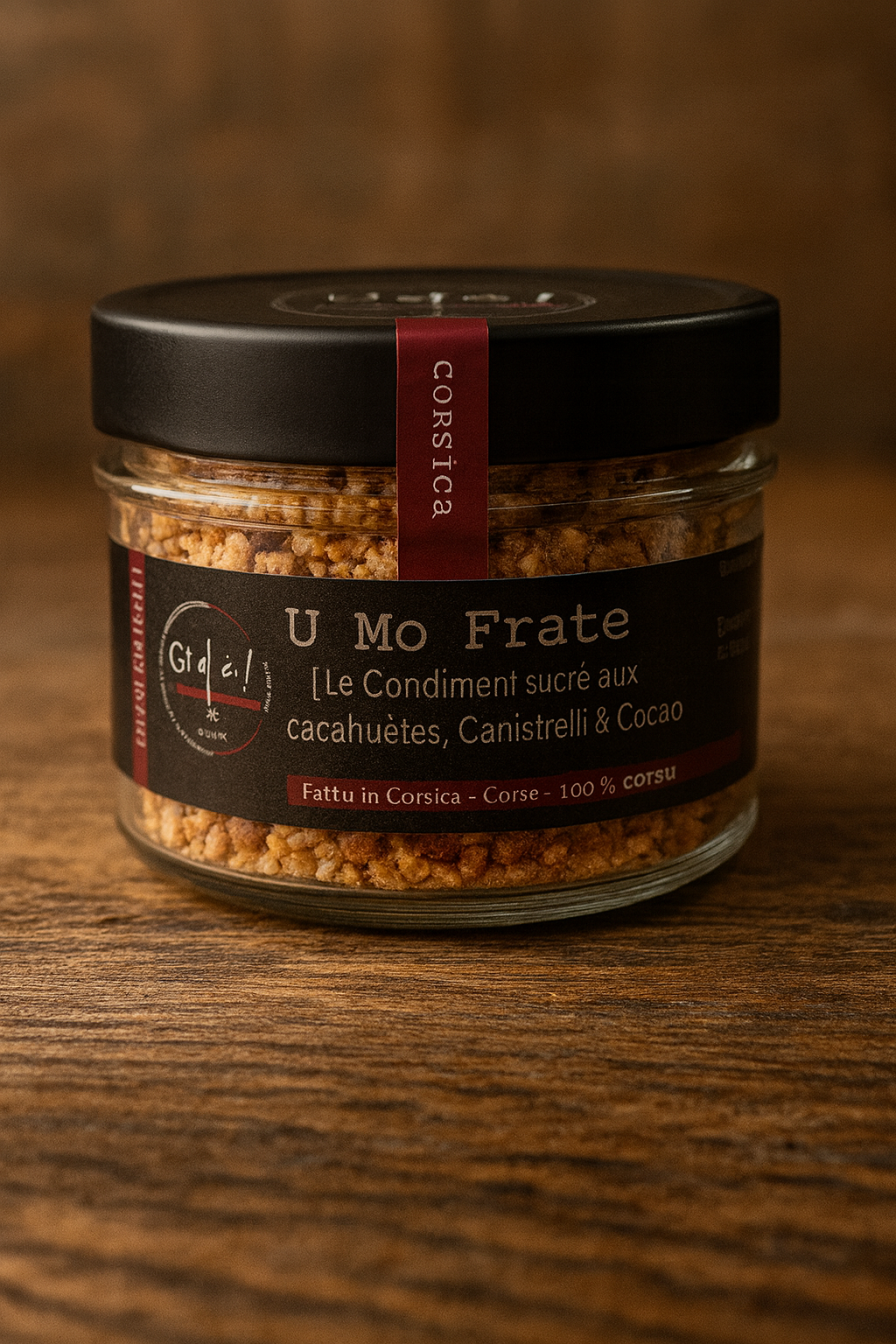 U Mo Frate : le Condiment Sucrés aux cacahuètes Canistrelli & Cacao