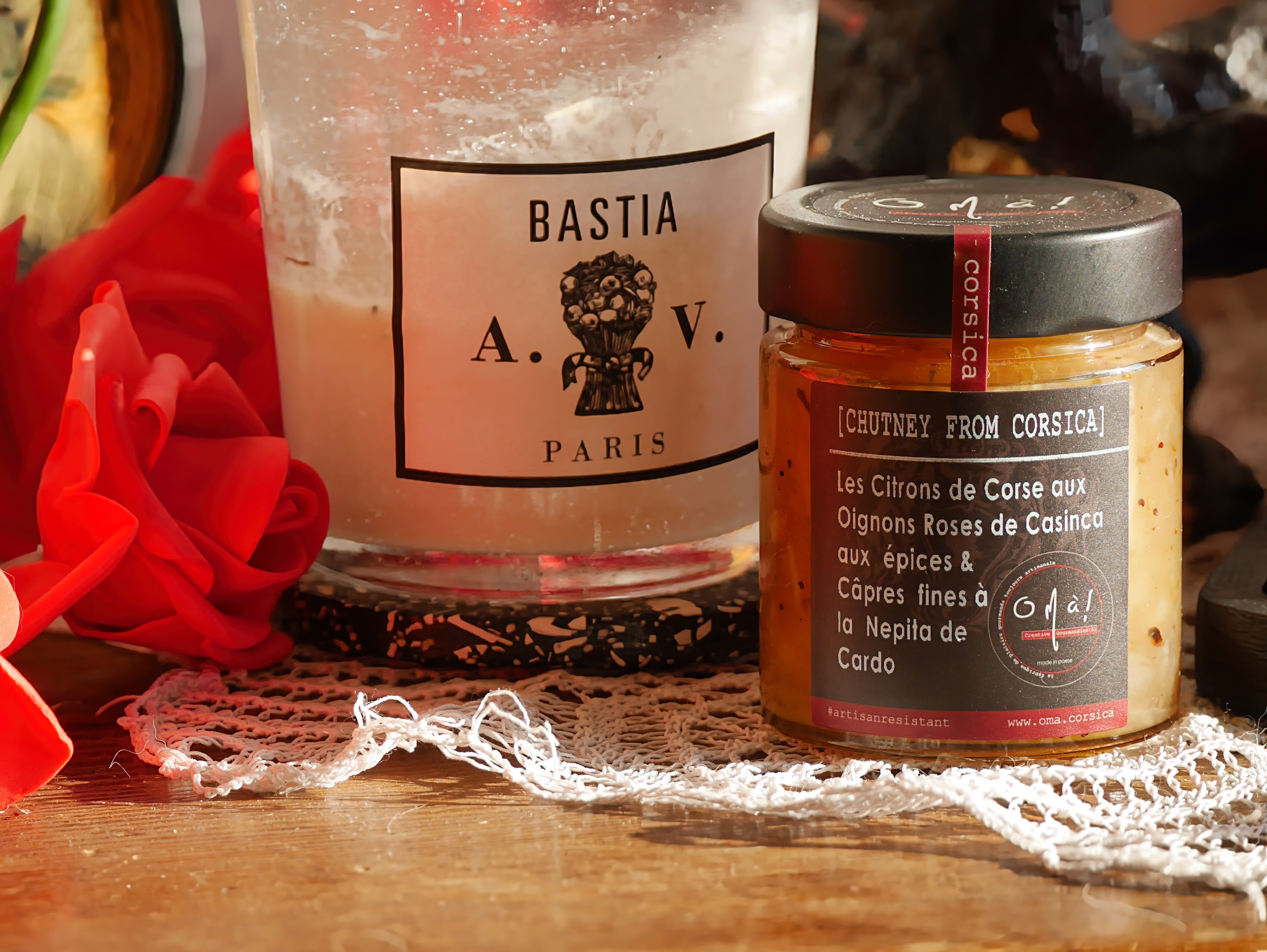 CHUTNEY CITRONS CORSES & OIGNON DE SISCU