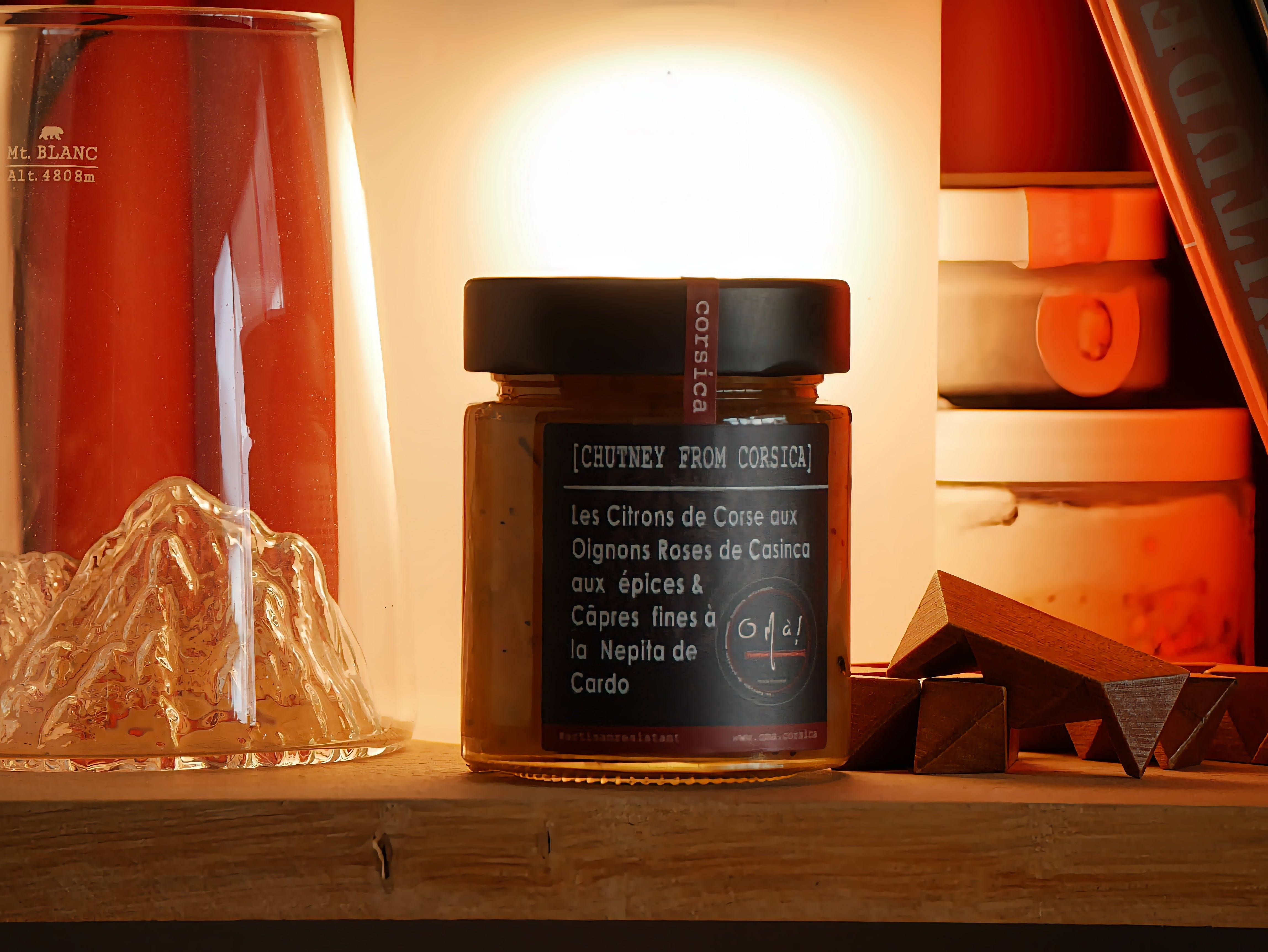 CHUTNEY CITRONS CORSES & OIGNON DE SISCU